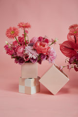 Blushed Urban Square Ceramic Decorative Accent By Accent Decor