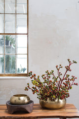 Bowie Textured Metal Bowl By Accent Decor