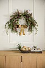 Bow Metal Wreath By Accent Decor