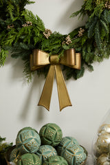 Bow Metal Wreath By Accent Decor
