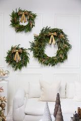 Bow Metal Wreath By Accent Decor