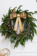 Bow Metal Wreath By Accent Decor
