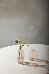 Brielle Wavy Glass Bud Vases By Accent Decor