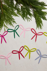 Brightly Bow Metal Garland By Accent Decor
