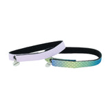 ElastaCat FlexFit Cat Collar, 2-Pack - Scales and Purple