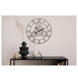Bulova C4389 Sibley Wrought Iron Gear 20" Wall Clock - view 3