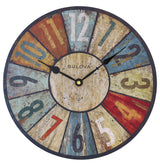 Bulova C4390 Sylvan II Aged Multicolor 13" Wall Clock