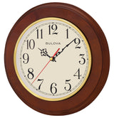 Bulova C4393 Brentwood Windsor Cherry 11.5" Wall Clock - view 2