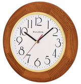 Bulova C4394 Grantwood Champagne Oak 11.5" Wall Clock - view 2
