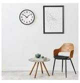Bulova C5012 Accu-Wave II Atomic Black 12.25" Wall Clock - view 3