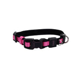 Inspire Adjustable Dog Collar - Small - 5/8" x 10"-14" / Pink