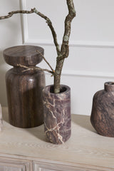 Calligraphy Sculptural Matte Vase By Accent Decor