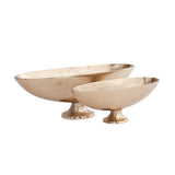 Charlize Metal Boat-Shaped Vessels By Accent Decor