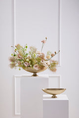 Charlize Metal Boat-Shaped Vessels By Accent Decor