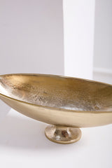 Charlize Metal Boat-Shaped Vessels By Accent Decor