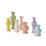 Chasing Rainbows Glossy Ceramic Bud Vases By Accent Decor