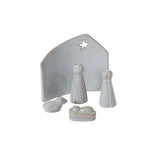 Claro Ceramic Nativity Set of 5 By Accent Decor