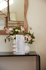 Claude Matte Ceramic Bookend Sets By Accent Decor