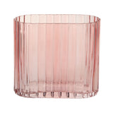 Clematis Ribbed Textured Vase By Accent Decor