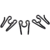 Prong Collar Middle Links - Black Stainless, Fine 2.25 mm (3 links)