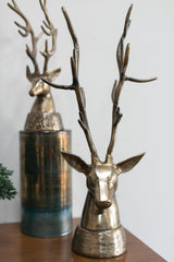 Deerhead Metal Decorative Accent By Accent Decor