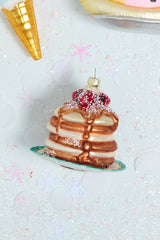 Dessert First Glass Ornament By Accent Decor