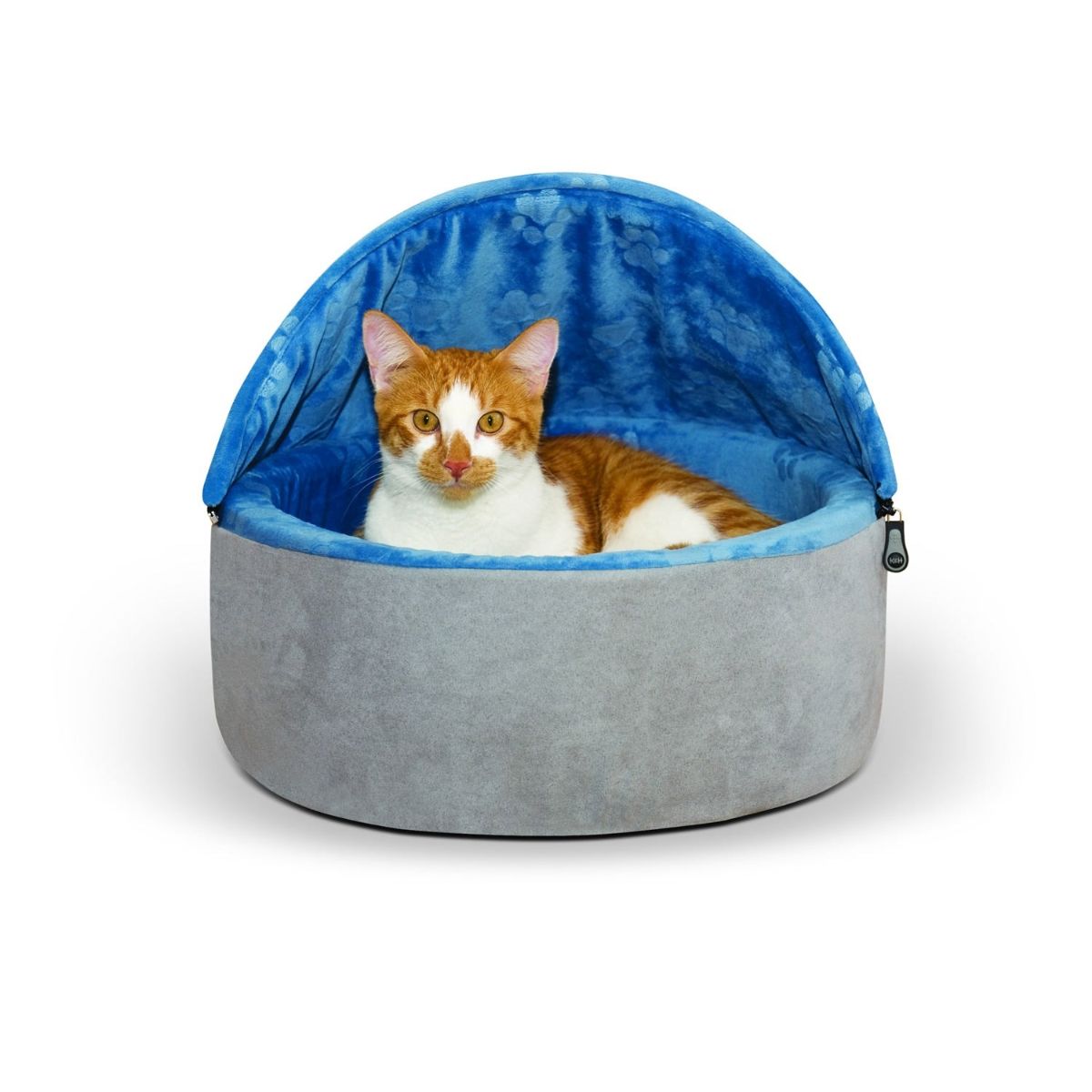 K&H Pet Products Self-Warming Kitty Bed Hooded