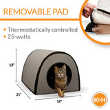 K&H Pet Products Mod Thermo-Kitty Shelter