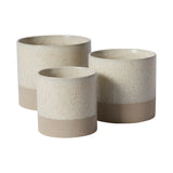 Downy Ceramic Pots By Accent Decor