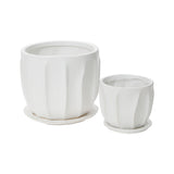 Draken Ceramic Pots By Accent Decor