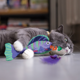 KONG Wrangler Angler Fish Cat Toy - view 2