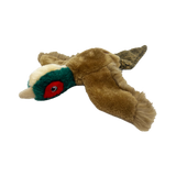 KONG Wild Low Stuff Pheasant Brown Plush Dog Toy, Medium