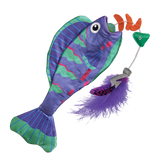 KONG Wrangler Angler Fish Cat Toy
