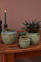 Earthy Ceramic Pot By Accent Decor
