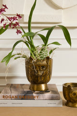 E+E Eloise Metal Pot By Accent Decor