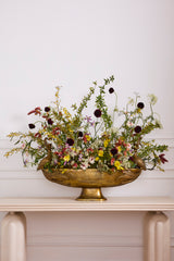 E+E Emerson Footed Metal Boat-Shaped Vessel By Accent Decor