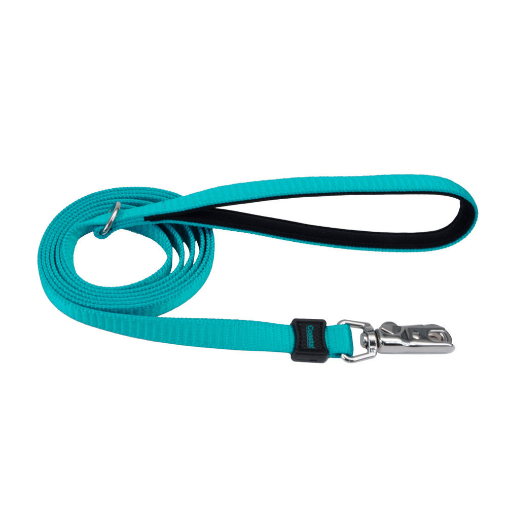 Inspire Dog Leash, 6' - Small/Medium - 5/8" x 6' / Aqua