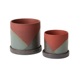 El Cerro Ceramic Pots By Accent Decor