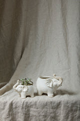 Elephant Ceramic Pot By Accent Decor