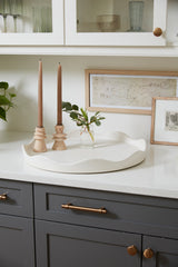 Elgin Reactive Glaze Ceramic Tray By Accent Decor