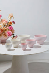 Elijah Reactive Glaze Textured Compotes By Accent Decor