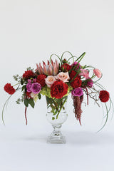 Ellewood Glass Decorative Urn By Accent Decor