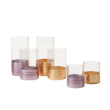 Elsa Cylinder Glass Vases By Accent Decor