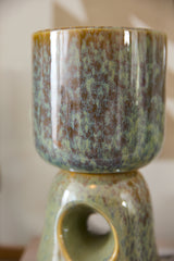Elysian Reactive Glaze Sculptural Pots By Accent Decor