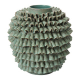 En Pointe Textured Ceramic Vase By Accent Decor