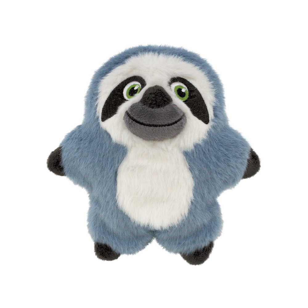 KONG Snuzzles Kiddos Sloth Plush Dog Toy, Small