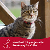 New Earth Soy Adjustable Breakaway Cat Collar