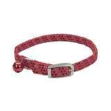Li'l Pals Elasticized Safety Kitten Collar with Reflective Threads - Red