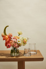 Fat Pyramid Glass Vases By Accent Decor