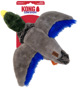 KONG Wild Low Stuff Mallard Gray Plush Dog Toy, Medium - view 3
